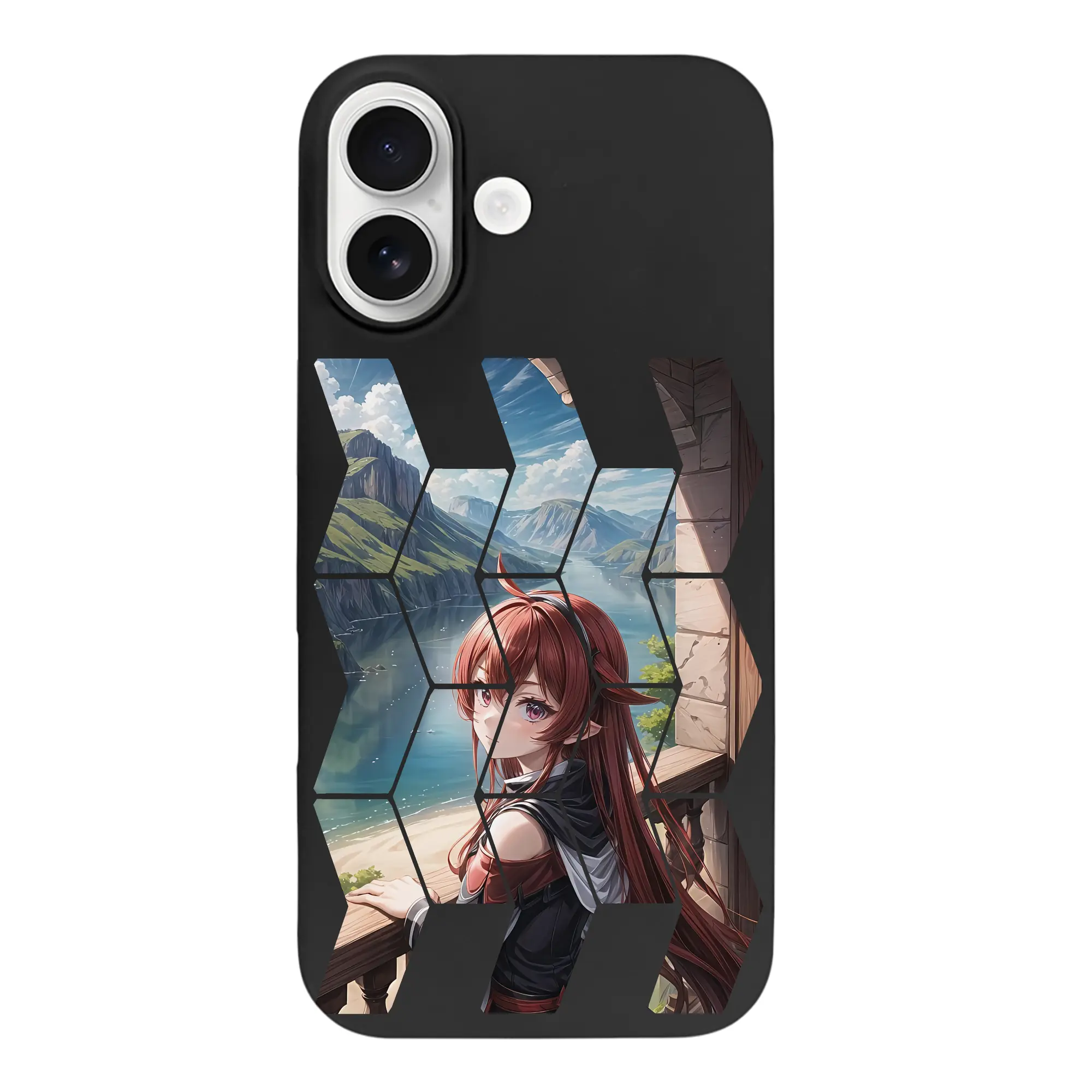 無職転生 グッズ,エリス・ボレアス・グレイラット - iPhone 17 シリーズ シリコンケース 薄型 耐衝撃 指紋防止 ソフトタッチカバー 精密フィット 傷防止 保護ケース iPhone 17/17 Air/17 Pro/17 Pro Max 対応